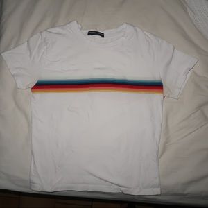 Brandy Melville Rainbow T-Shirt